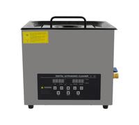 Digital Ultrasonic Cleane, Ultrasonic Cleaner with Heater and Timer, Professiona Stainless Steel Ultrasound Cleaning Machine for Jewellery Metal Parts Lab Tool