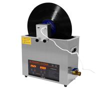 Digital Ultrasonic Cleaner 6L Professional Commercial Stainless Steel Ultra Sonic Bath Cleaning Tank Machine 1-30 Minute Timer 0-80°C Heater 40kHZ Jewellery Metal Parts Wire Basket & Vinyl Adaptor