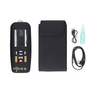 Digital Ultrasonic Thickness Gauge With 2.8 Inch HD Color Display And 5 MHz Probe - 1000 To 9999 Meters Per Second Sound Speed Range - Measures Metal Plastic Glass PVC Pipes Up To