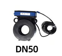 Digital Ultrasonic Water Meter RS485 Output Flowmeter Battery Powered Flange Clamping Irrigation Remote Water Meter(DN50)