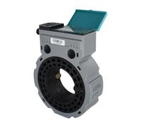 Digital Ultrasonic Water Meter With LCD Display DN50 To DN150 Sandwich-type Liquid Flow Sensor IP68 High Sensitivity, Low Error(DN80)