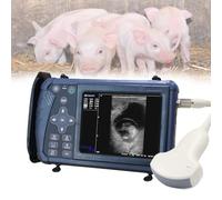 Digital Ultrasound Scanner - Handheld B-Ultrasound Machine with 3.5 MHz Probe for Livestock Pregnancy Detection