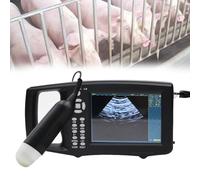 Digital Ultrasound Scanner - Handheld B-Ultrasound Machine with 3.5 MHz Probe for Pregnancy Detection in Livestock