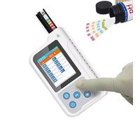 Digital Urine Analyzer, Routine Urine Analysis Machine Kit with 100 pH Test Strips, 500 Sample Data Storage, 2.4in LCD Display, Rechargeable Smart Urine Monitoring Device for Home Testing