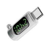 Digital USB powers Meter - 0.51in Display Adapter, High Speed Extension Connector, Data Transfer Interface With Measurement Screen | Encouraging Device Safety Monitoring Supporting Controllers Mobiles