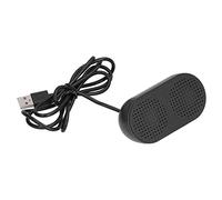 Digital USB Small Speaker for Desktop with Transparent Sound for Music Enthusiasts Made of ABS Material for Indoor Use