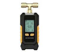 Digital Vacuum Gauge, Hvac Refrigeration Vacuum Tester, Pressure Tester, -1013 To 0 Mbar Pressure Measurement Range, ±0.1% Accuracy, With Backlight Display, For Air Conditioner Maintenance