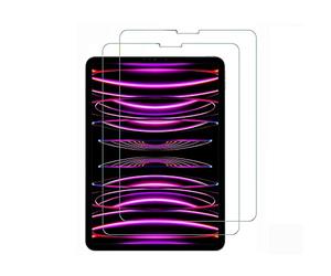 DIGITAL VANGUARD DISCOVERING POSSIBILITIES DV 2-Pack Screen Protector for iPad iPad Pro 11 11-Inch 2018,2020,2021,2022 Model Face ID Compatible, 9H Tempered Glass Film