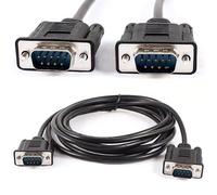 DIGITAL VANGUARD DISCOVERING POSSIBILITIES (DV) VGA to VGA Cable 1.5m,15 pin 1080P Full HD SVGA/VGA Male to Male Monitor VGA Extension Lead for Computer PC Laptops TV Projectors (Black)