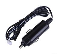 Digital Vehicle Thermometer and Voltage Monitor with Clock and Alarm Function for 12V 24V Cars Featuring Dual Temperature Sensors