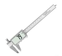 Digital Vernier Caliper 0-150mm Plastic Lightweight Measuring Tool for Electronics, Jewelry, Crafts - Metric and for Imperial Readings with LCD Display, 4-Way