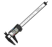 Digital Vernier Caliper 150mm 0-6" Electronic Micrometer Caliper Electronic Measuring Tool Depth Gauge with Large LCD Screen Easy Switch from Inch Metric Ruler Perfect for Household Woodwork