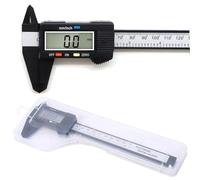 Digital Vernier Caliper,150mm 6 Inch Electronic Micrometer Caliper With Large Lcd Screen,Inch/Metric Conversion,24cm Ruler,Precision Depth Gauge Measuring Tool for DIY,Household,Jewelry,Woodworking