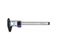 Digital Vernier Caliper Solar Assisted for Continuous Readings 0.1mm Accuracy Engineering Plastic Construction for Professional Environments