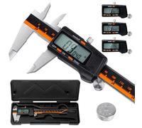 Digital Vernier Calipers 150mm - High Precision Digital Caliper with Large LCD Screen, Micrometer Accuracy, Calipers Measuring Tool for DIY & Professionals, Inches/MM Conversion
