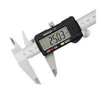 Digital Vernier Calipers 150mm Stainless Steel, Electronic Measuring Caliper with LCD Screen, mm/Inch/Fraction, Inside Outside Depth Step Measurements, Splash Resistant with Case
