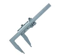 Digital Vernier Ruler, High Accuracy Carbon Steel Caliper with Adjustable Nut for Depth and Step Measurements, 500mm Length