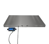 Digital Vet Scales Heavy Duty Floor Weighing Scale 90 x 60cm Platform Hold Accumulation 300kg Pounds Kilograms Bluetooth Rechargeable Battery Animal Livestock Pet Dog Cat Industrial Warehouse Parcel S