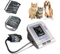 Digital Veterinary Blood Pressure Monitor with 3 Cuffs, Electronic Pet Sphygmomanometer for Dogs Cats and Animal Care, 3 Measurement Modes