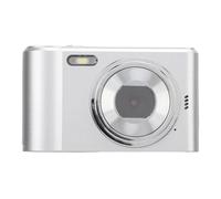 Digital Video Camera 8X Digital Zoom Digital Camera 48MP 2.7K Support Student Memory Card (Silver)