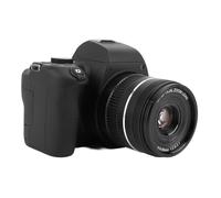 Digital Video Camera, Micro SLR Camera Flip Out 3 Inch IPS Screen 12x Digital Zoom 4K 72MP HD Image Stabilization for Travel