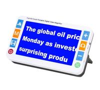 Digital Video Magnifier, 2-32X Magnification, 26 Color Modes, 5 Inch Portable Electronic Vision Aid, Rechargeable Battery, Image Freeze for Low Vision