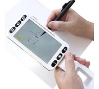 Digital Video Magnifier Handheld Electronic Reading Aid, 5 Inch, 2X-48X Zoom, 26 Colour Modes, HDMI/AV Output, Low Vision Assistance
