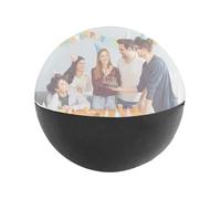 Digital Video Sphere, Crystal Memory Ball for Anniversaries, Photo Display Player with Rechargeable Battery and Bright Screen, Multimedia Orb for Christmas Halloween Night Party, 2.7 Inches