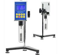 Digital Viscosity Meter, Adjustable Stand, 10-6 Million Mpa.s, 4 Rotors, Newton Liquid Viscometer for Laboratory Testing and Viscosity Measurement