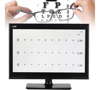 Digital Visual Acuity Eye Chart for Optometry Works with TV Monitor Plug & Play No PC Required Auto Calibration RF Remote Supports 4K for Eye Exams