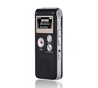 Digital Voice Recorder 16GB Voice Recorder with Playback for Lectures - USB Rechargeable Dictaphone Upgraded Small Tape Recorder Device