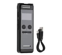 Digital Voice Recorder 32GB Memory, Portable Sound Recording Device with Noise Reduction, LCD Screen - High Fidelity Playback, Smart Sound Detection, Ideal for Lectures and