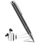 Digital Voice Recorder, 64GB Audio Voice Recorder, 3072Kbps Noise Reduction Voice Recording Device, Dictaphone with Playback Rechargeable for Meetings for Lectures Interviews Classes