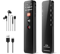 Digital Voice Recorder, 800 Hrs Capture information Storage Device,Digital Audio Storage Device Perfect Capture Every Word for Lecture Interview Meeting Class