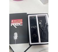 Digital Voice Recorder 8GB Activated Record Playback with Mic Speaker 1536KBPS High Recording Password Protection TFT Screen for Lecture Meeting Interview (-16)