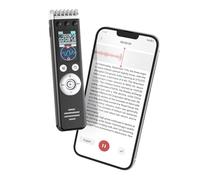 Digital Voice Recorder, BT 5.3 HD Recording Voice Recorder, A-B Repeat Recording Audio Recorders with Noise Reduction, Transcription To Text, for Meetings Lectures Interviews Classes(8GB)