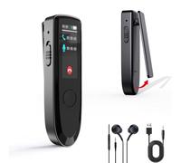 Digital Voice Recorder for Lectures Meetings - Voice Activated Recording Device Audio Recorder with Playback,Password(64G)