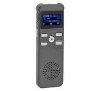 Digital Voice Recorder, Timestamp Function Voice Recorder Noise Reduction MP3 Player for Interview (8G)