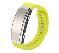 Digital Voice Recorder Watch, Wristband Voice Activated Recorder Rechargeable with 20 Hours Recording Time Noise Cancelling Audio Recorder Support Files Encryption MP3 Music Player (Yellow)