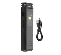 Digital Voice Recorder with Playback HD Noise Reduction Voice Activated 1536Kbps 8GB Built in Speaker for Lecture Meeting Interview Zinc Alloy 1.14in TFT Color Screen