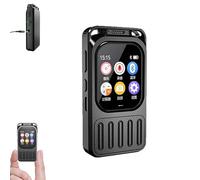 Digital Voice Recorder with Playback, IPS Touchscreen Recorder with AI Intelligent Transcription and Bluetooth,Voice Activated Recording with Password,A-B Repeat,MP3 for Meetings(No TF Card)