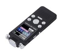 Digital Voice Recorder with Speaker, Dual Microphone, 0.8" LCD Screen, MP3 Player, Noise Cancelling, Digital Voice Recorder for Interviews (32GB)