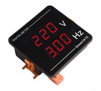 Digital Volt Frequency Meter AC50-500V Dual Display