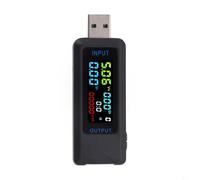 Digital Voltage and Current Tester Essential for Evaluating Power Capacity (USB)