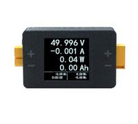 Digital Voltage Current Analyzer 8-150V 25A for xt60 Digital | Real-time LCD display; tracks Wh and Ah cumulative data; supports 8-150V range for diverse systems