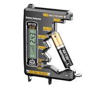 Digital Voltage Detector: Multiple Battery Voltage Tester, Compact Size Battery Analyzer, D/C/AA/AAA/9V Checker, Batch Series Power Questionnaire, With Wide Co