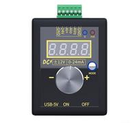 Digital Voltage Signal Generator SG002 0 10V 420mA Current Transmitter with Adjustable Brightness Display for Electrical Testing and Maintenance (With battery)