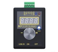 Digital Voltage Signal Generator, Voltage Current Generator SG002 420MA Current Transmitter 010V Voltage Output With Adjustable Display Brightness(NO battery)