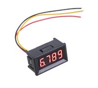 Digital Voltmeter 0-100V Voltages Measurement Tool 0.36Inch LED Display 3 Wire 4 Digit Tester Gauge Voltage Meter
