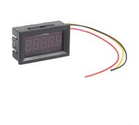 Digital Voltmeter 0-33V DC With 0.36-inch LED Display, High Sensitivity Voltage Tester For Business Industrial Use, Compact 48 X 29 X 22 Mm(blue)